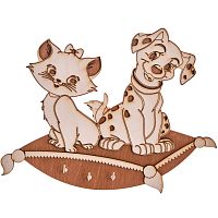 Ключница "Дружба кошечки и собачки" во Аше
