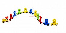"Поезд с цифрами" большой во Аше